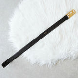 セリーヌ ヴィンテージ 輪馬車 サルキー レザー ベルト ブラック レディース - NEWSED