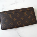 ルイ ヴィトン モノグラム ポルトフォイユ・サラブルーオランプ 二つ折り財布 ブラウン - NEWSED