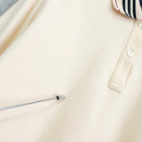 バーバリー ロゴ 長袖ポロシャツ ベージュ - NEWSED