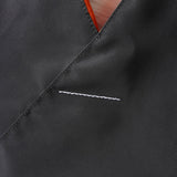 エムエムシックス メゾン マルジェラ ナイロン ジャパニーズバッグ スモール ハンドバッグ ブラック / オレンジ - NEWSED