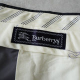 バーバリー ヴィンテージ ツータック ウール スラックス グレー - NEWSED