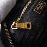 プラダ ポコノ テスート ナイロン ポーチ トライアングルロゴ ブラック - NEWSED