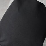 プラダ テスート ポコノ ナイロン 巾着バッグ ポーチ 三角プレート ブラック - NEWSED