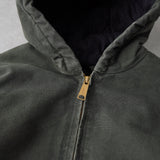 カーハート アクティブジャケット パーカー オリーブ - NEWSED
