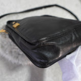 ロエベ アナグラム ショルダーバッグ レザー ブラック - NEWSED