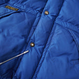 ポロ バイ ラルフローレン フーデッド ダウンジャケット フード取り外し可能 ブルー - NEWSED