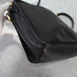 ロエベ アナグラム ショルダーバッグ レザー ブラック - NEWSED