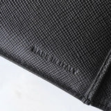 プラダ トライアングルロゴ ナイロン 三つ折り財布 ブラック 箱付き - NEWSED