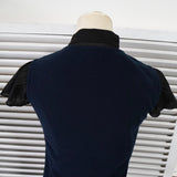 ソニアリキエル ドッキング ブラウス ニット 半袖トップス ブラック レディース - NEWSED