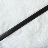 セリーヌ ヴィンテージ 輪馬車 サルキー レザー ベルト ブラック レディース - NEWSED