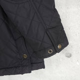 ポロ バイ ラルフローレン コーデュロイ襟 キルティングジャケット ブラック - NEWSED