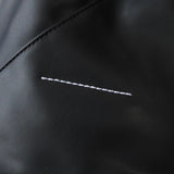 エムエムシックス メゾン マルジェラ レザー ジャパニーズバッグ ショルダーバッグ ブラック - NEWSED