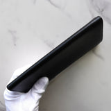 プラダ サフィアーノ レザー 長財布 二つ折り財布 三角プレート ブラック - NEWSED