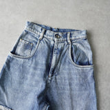 エムエムシックス メゾンマルジェラ スラッシュディテール カットアウト デニム ブルー - NEWSED