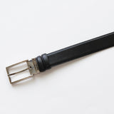 ジバンシィ レザー ベルト シルバー / ブラック メンズ - NEWSED