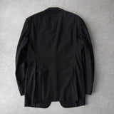 グッチ 金ボタン シングル テーラードジャケット ブレザー ブラック - NEWSED