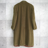 ジバンシィ ヴィンテージ チェスターコート ウールコート ロングコート カーキ - NEWSED