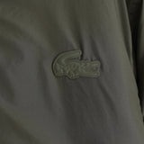 ラコステ リバーシブル ブルゾン ロゴパッチ ブラック/カーキ - NEWSED