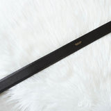 セリーヌ ヴィンテージ 輪馬車 サルキー レザー ベルト ブラック レディース - NEWSED