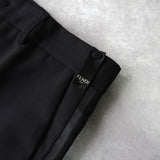 フェンディ ライン セットアップ スーツ メンズ ブラック / グレー - NEWSED