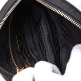 プラダ ポコノ テスート ナイロン ポーチ トライアングルロゴ ブラック - NEWSED