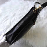 ロエベ アナグラム レザー ショルダーバッグ ポシェット ブラック - NEWSED