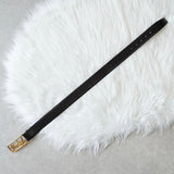 セリーヌ ヴィンテージ 輪馬車 サルキー レザー ベルト ブラック レディース - NEWSED