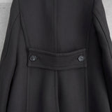 プラダ ウールコート ロングコート ステンカラーコート レディース グレー - NEWSED