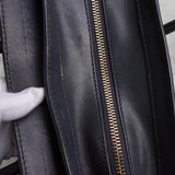 セリーヌ ラゲージ マイクロショッパー レザー ハンドバッグ ブラック - NEWSED