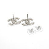 シャネル ココマーク カラーストーン バイカラー ピアス シルバー レディース - NEWSED