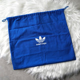 バレンシアガ アディダスコラボ トレフォイルロゴ ナイロン ウエストバッグ ボディバッグ ブラック / ブルー タグ付き未使用品 - NEWSED