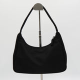 プラダ ポコノ テスート ナイロン ミニハンドバッグ アクセサリーポーチ ブラック - NEWSED