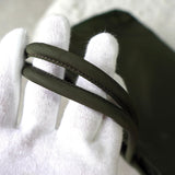 プラダ ポコノ テスート ナイロン 三角プレート トートバッグ ハンドバッグ カーキ - NEWSED