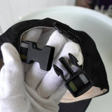 カナダグース ロゴ キャップ 帽子 ブラック - NEWSED