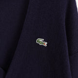 ラコステ カーディガン ロゴパッチ ダークネイビー - NEWSED
