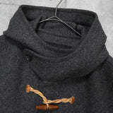 ラルフローレン ダッフルコート ウールコート グレー - NEWSED