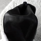 セリーヌ ヴィンテージ トリオンフ カーフ レザー ハンドバッグ 自立型 ブラック - NEWSED