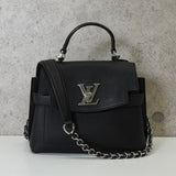 ルイ・ヴィトン ロックミーエヴァ ミニ ショルダーバッグ ハンドバッグ ブラック - NEWSED