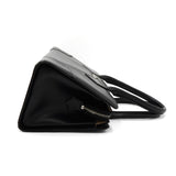 ヴィヴィアン ウエストウッド オーブ レザー ハンドバッグ 自立型 ブラック - NEWSED