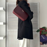 セリーヌ シボレザー 肩掛け ハンドバッグ ショルダーバッグ シルバー金具 ブラック - NEWSED