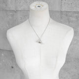 ヴィヴィアン ウエストウッド オーブ ラインストーン クリア シルバー ネックレス - NEWSED