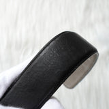 バレンシアガ ヴィンテージ ロゴバックル ブラック デッドストック - NEWSED