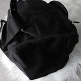 プラダ ポコノ テスート ナイロン サフィアーノレザー ロボット バックパック リュックサック ブラック ギャランティーカード付き - NEWSED