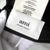 アミパリ アミ パリス ハートロゴ キャップ 帽子 ブラック - NEWSED