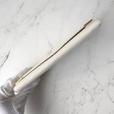 カルティエ マルチェロ レザー 長財布 二つ折り財布 ホワイト - NEWSED