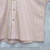 イヴ サンローラン ヴィンテージ チェック柄 半袖シャツ マルチカラー - NEWSED