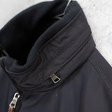 ポロ バイ ラルフローレン ブルゾン 中綿ジャケット ナイロンジャケット フリース裏地 スモールポニーロゴ ネイビー - NEWSED