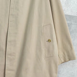 バーバリー ヴィンテージ ノバチェック裏地 ステンカラコート ベージュ - NEWSED