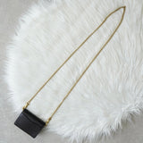 コーチ レザー チェーン ウォレットバッグ カードケース ブラック - NEWSED