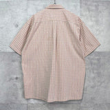 イヴ サンローラン ヴィンテージ チェック柄 半袖シャツ マルチカラー - NEWSED